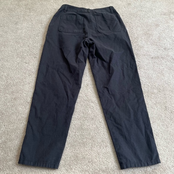 Eileen Fisher Gray Organic Cotton & Hemp Blend Pants Sz. 2P - Picture 3 of 4